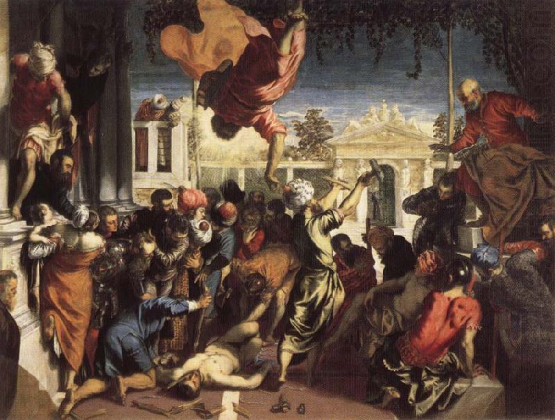 Jacopo Tintoretto Micacle of Saint Mark china oil painting image